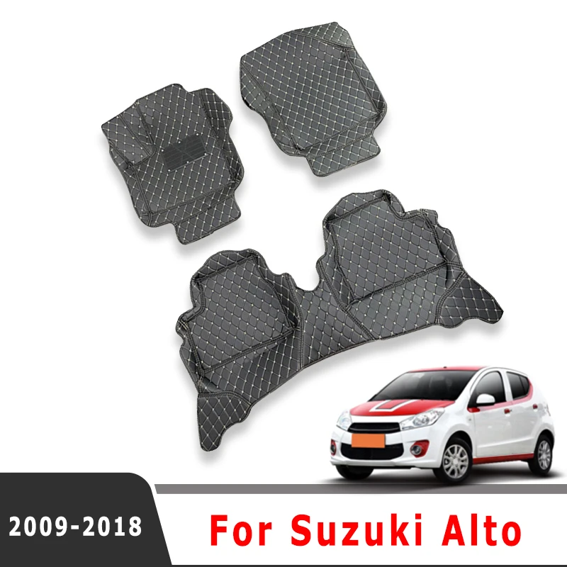 

Car Floor Mats For Suzuki Alto 2018 2017 2016 2015 2014 2013 2012 2011 2010 2009 Custom Auto Foot Pads Automobile Carpets Cover