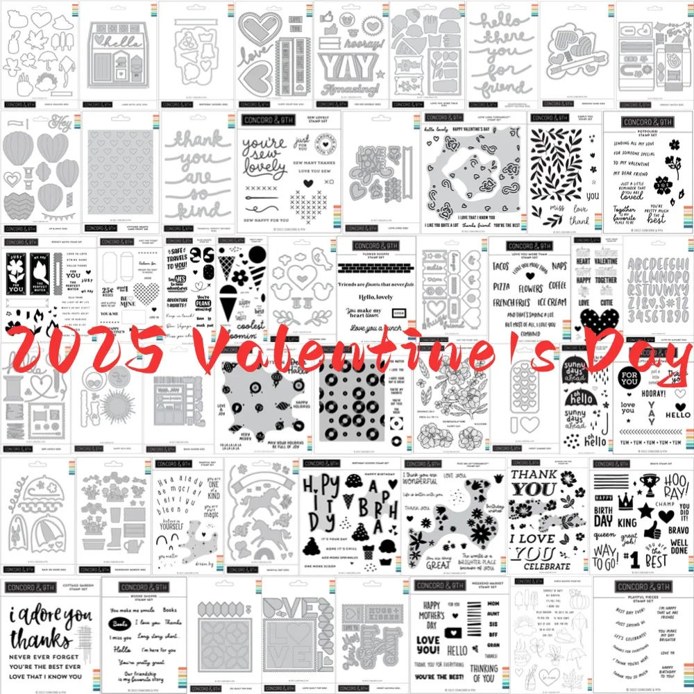 2025 Valentine's Day Metal Cutting Trophy die And Stamp For Scrapbooking Stencil Embossing Mold DIY Paper Cards Craft Cutting