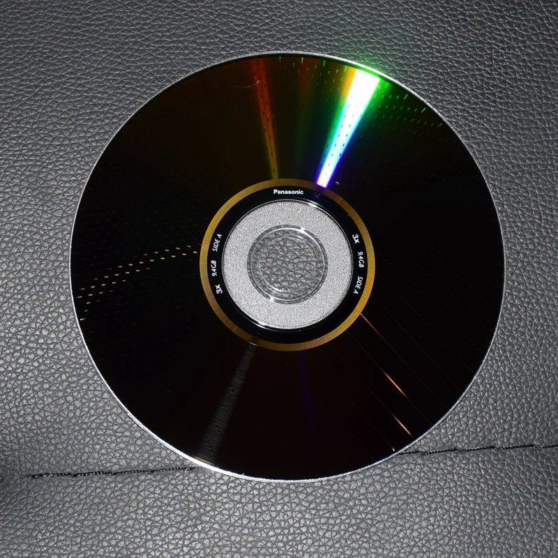 Imagem -02 - Disco Preto Regravável Gravação de Arquivo Dupla Face Dvd-ram 94 gb Velocidade 23x Japão pc Pcs Pcs