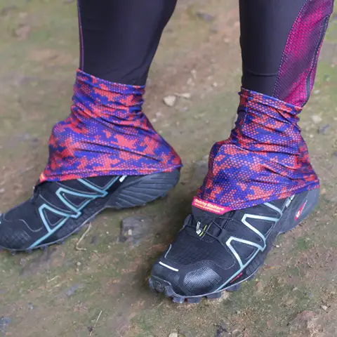 Breathable Low Trail Leg Gaiters, Ankle Protection, Anti-Tear Shoes, Hiking Cover