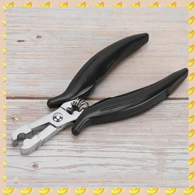 A45U Hair Extension Pliers, Stainless Steel Non Slip Handle Hair Extension Wig Tools