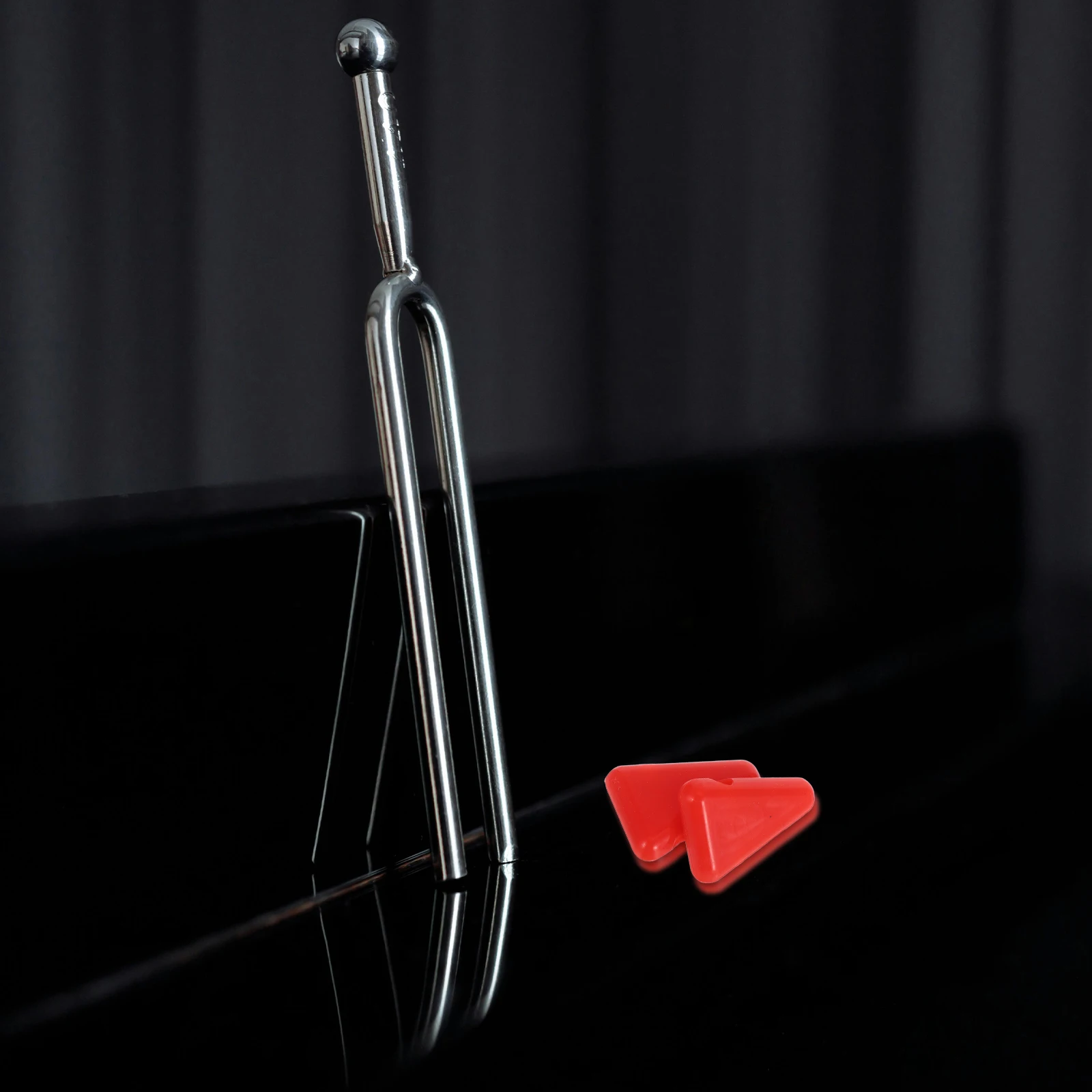 

2pcs Tuning Fork Holder Silicone Stabilizer Base Antislip Portable for Meditation Sound Therapy Yoga Universal Fit