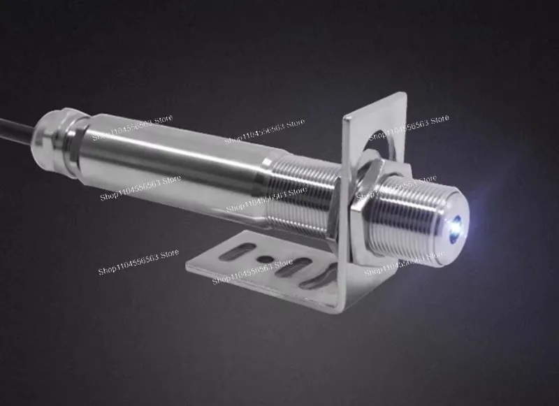 100-1200°C Adjustable IR Temperature Transmitter 4-20mA RS485 Non Contact Sensor