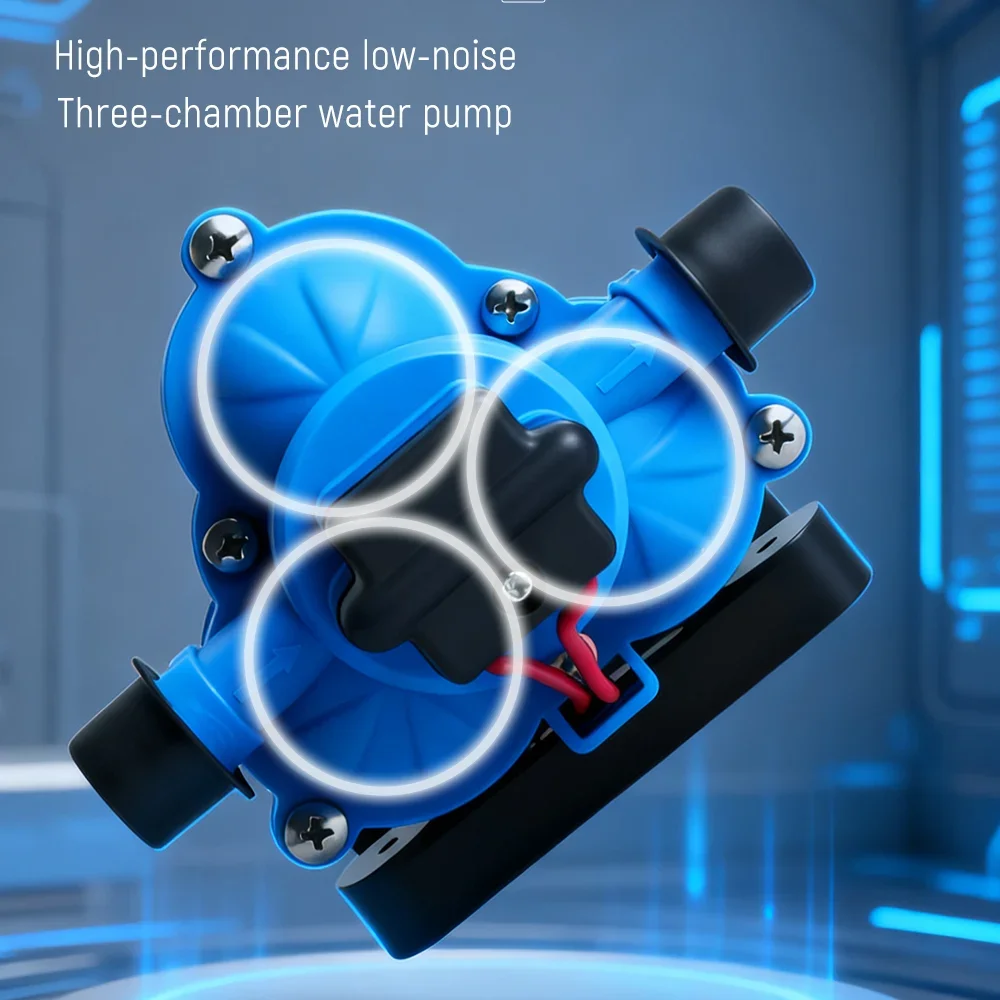 Electric Diaphragm Pump for Water Pressure in RV water pump 12V High Flow 45 PSI Max Lift Water Pressure Booster Pump