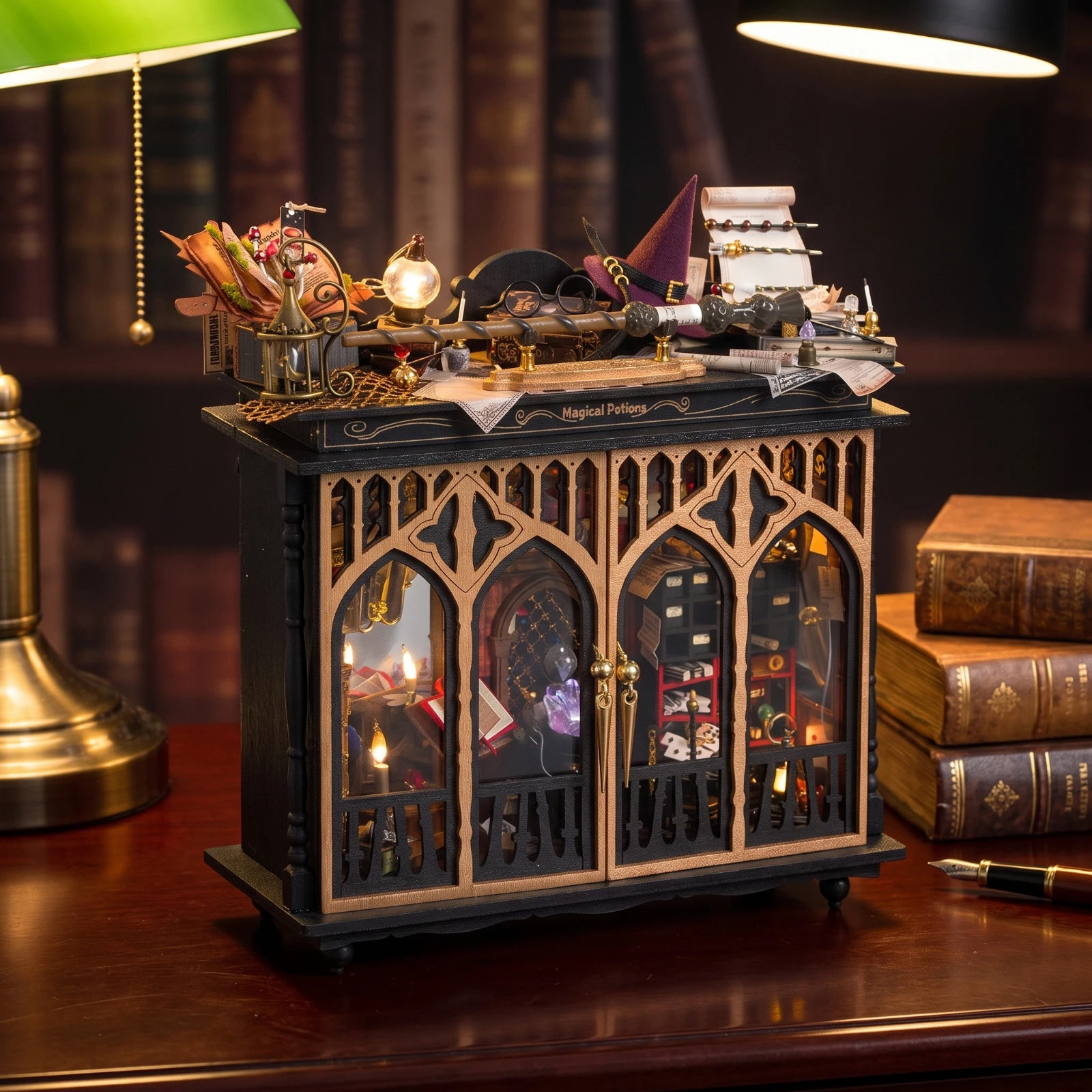 Miniature Display Cabinet Tabl - Model Kit Fantasy review and price
