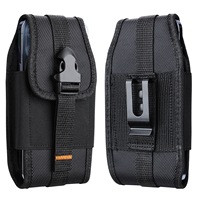 For Poptel P9000 Max Flip Card Wallet Case Phone Pouch Belt Waist Bag Chaka Oxford cloth