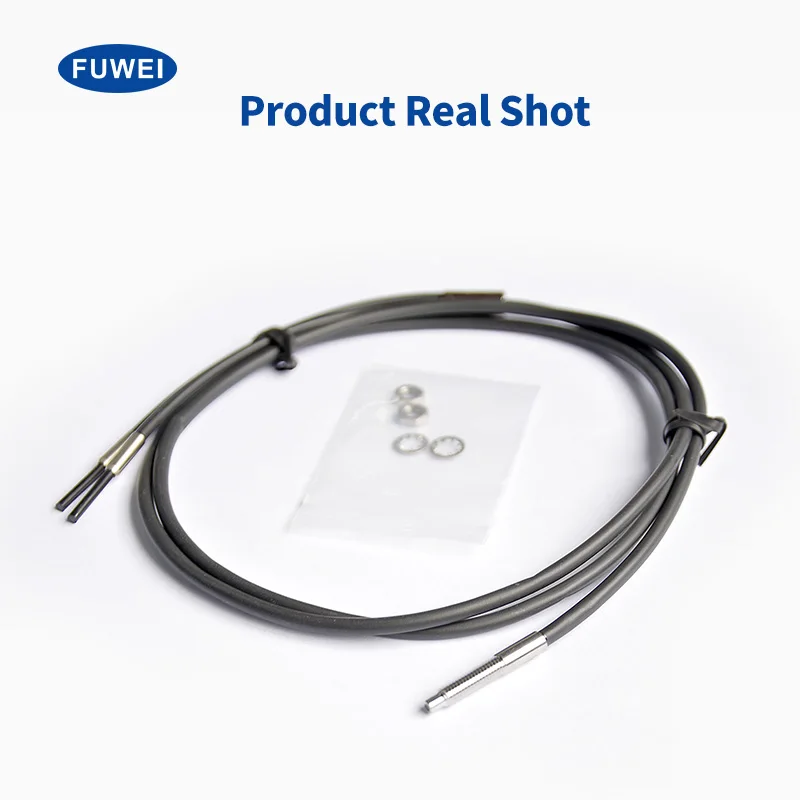 

FUWEI FWGR-410H Probe 200 Degrees Induction Reflection Amplifier High Temperature Resistant Optical Fiber Sensor