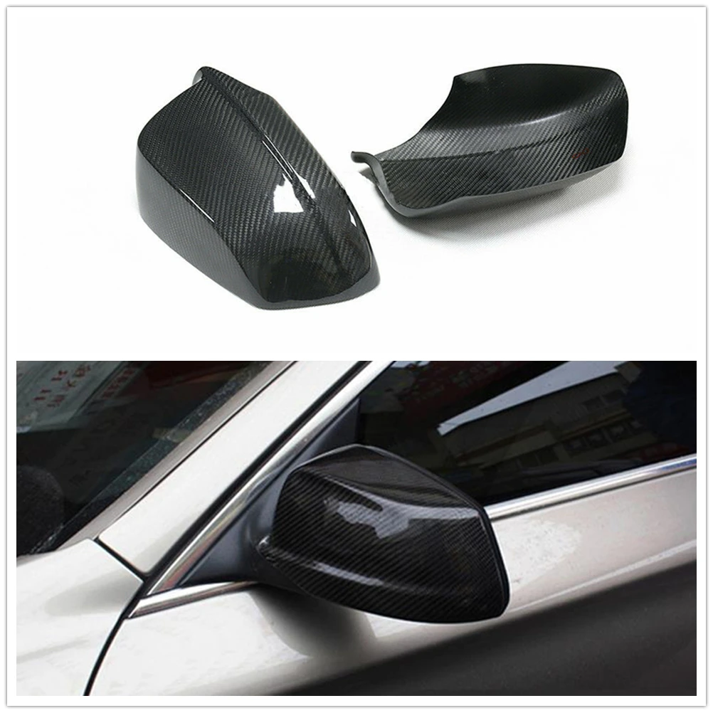 

Carbon Fiber Mirror Cover Add On For BMW 2010-2013 5 Series F10&M5 F10 Car Exterior Rear View Cap Reverse Rearview Case Shell