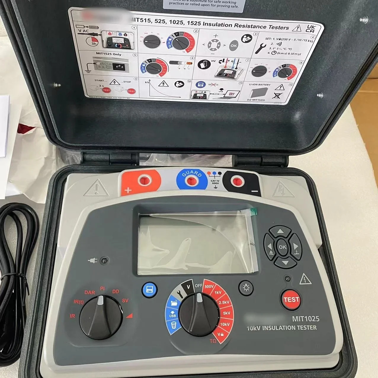 2025 Premium Products 5 kV 10 kV 15 kV DC Insulation Resistance Testers MIT515/ MIT525/ MIT1025/ MIT1525