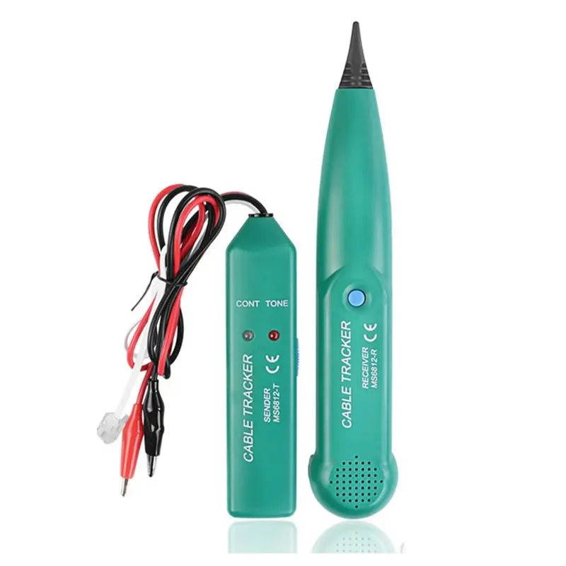 RABIT AS59~ Ms6812cable Wired Tracker Tester Portable Professional Circuit Breaker LCD Digital Tester Metal Pipe Locator Wire Fi