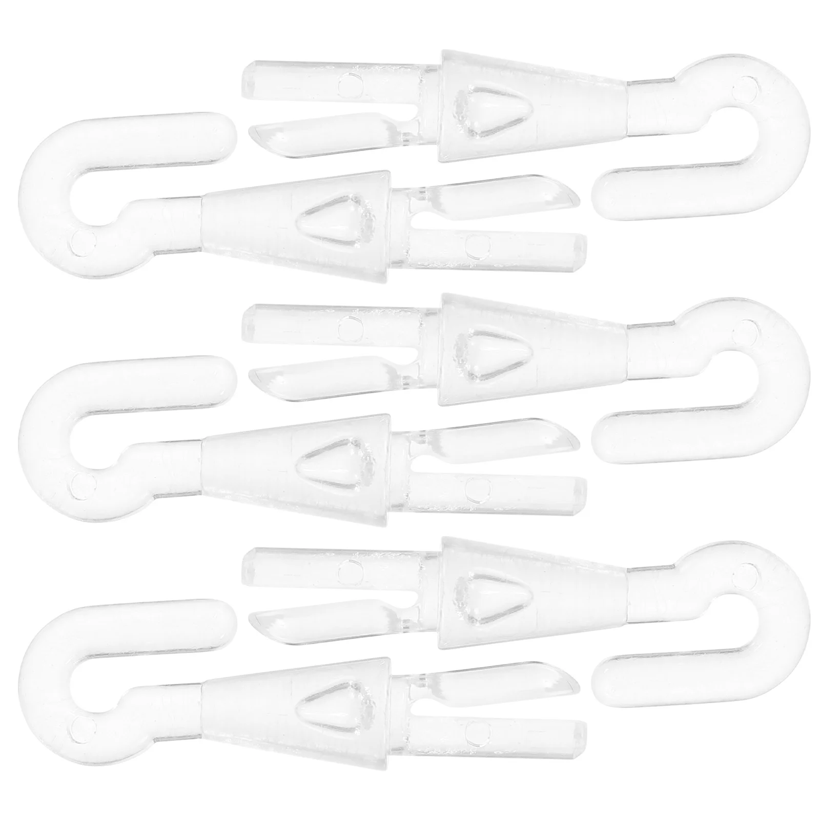 

6Pcs Blind Wand Tip Hook Transparent Window Blind Replacement Lightweight Easy Carry Connector Practical Tool for Home