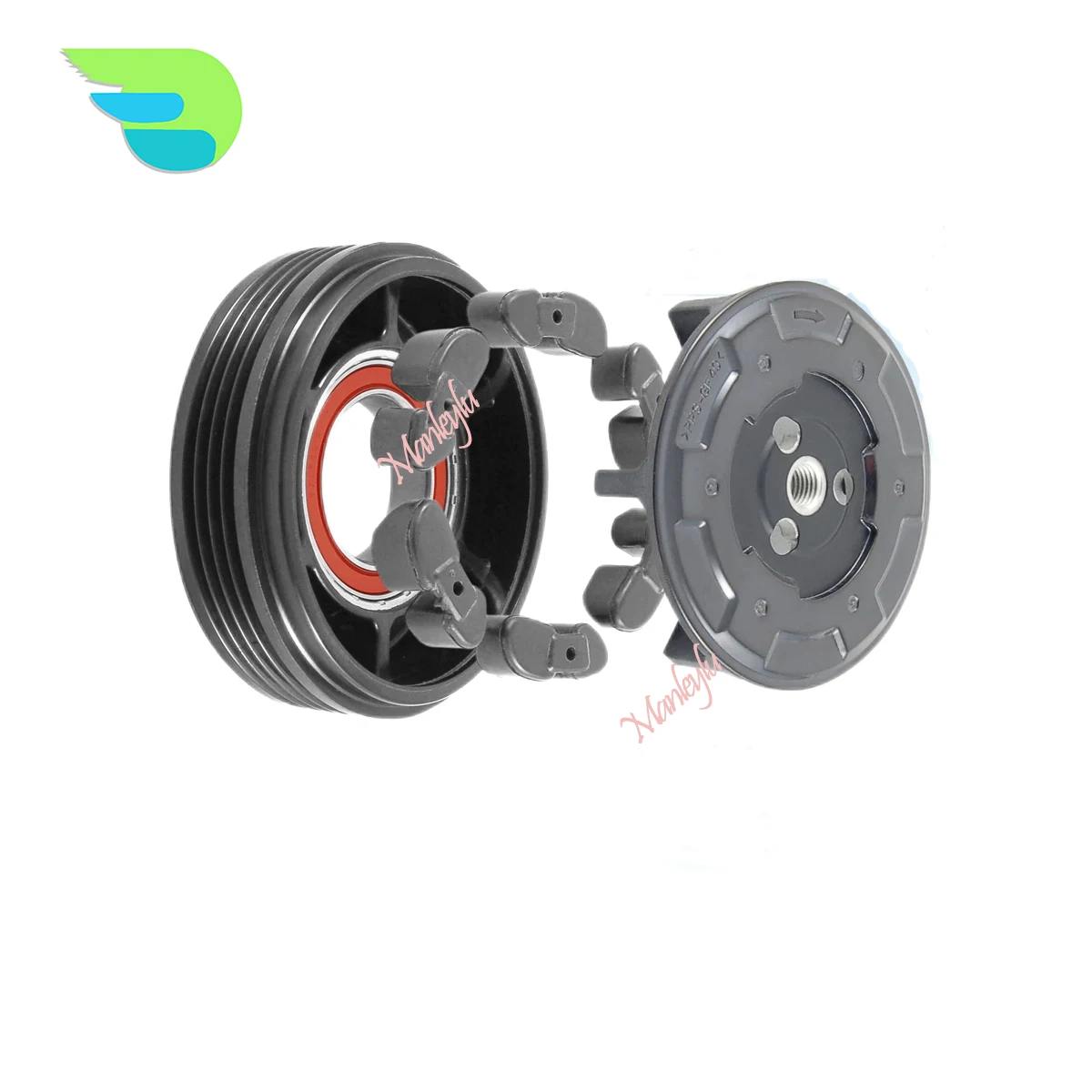 

64509118602 AC A/C воздушный компрессор, сцепляющий шкив 7 "17c для BMW 335D E90 520I 530I M54 525D 530D 535D E60 730D E65