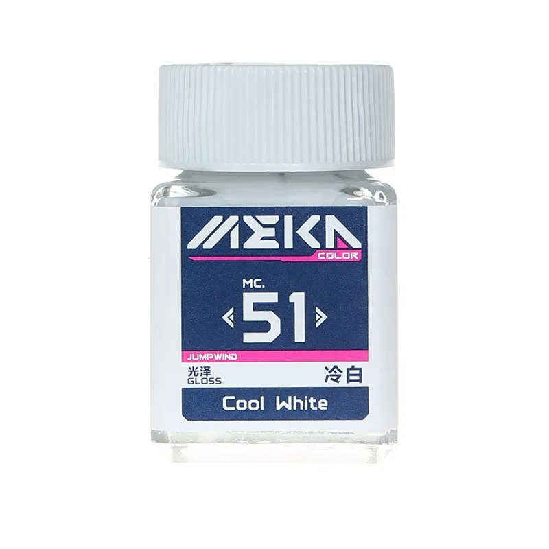 جمبويند 18 مللي MC51 ~ MC80 الدهانات القائمة على النفط MEKA اللون 1 لمعان اللون الصباغ لنموذج اللوحة رذاذ فرشاة هواية عدد وأدوات #3
