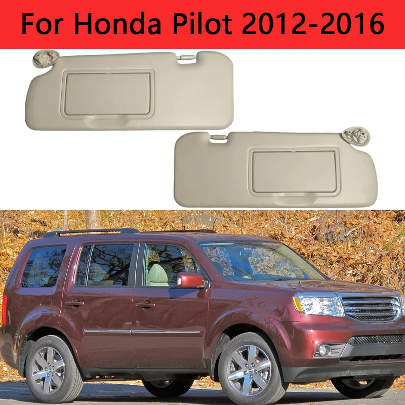 Car Accessories Sun Visor Sun Protection Sun Shielding Visor Interior Roof Sunshield For Honda Pilot 2012-2016