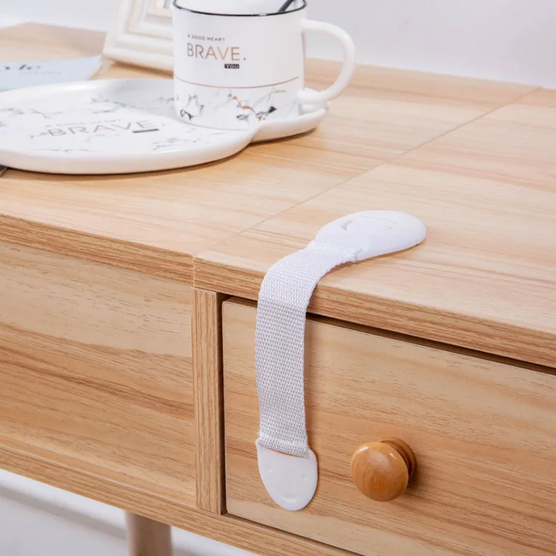3pcs/6Pcs Cute Baby Safety Protection Anti-Clip Hand Door Closet Fridge Cabinet Drawer Box Safe Lock For Kids Toddler
