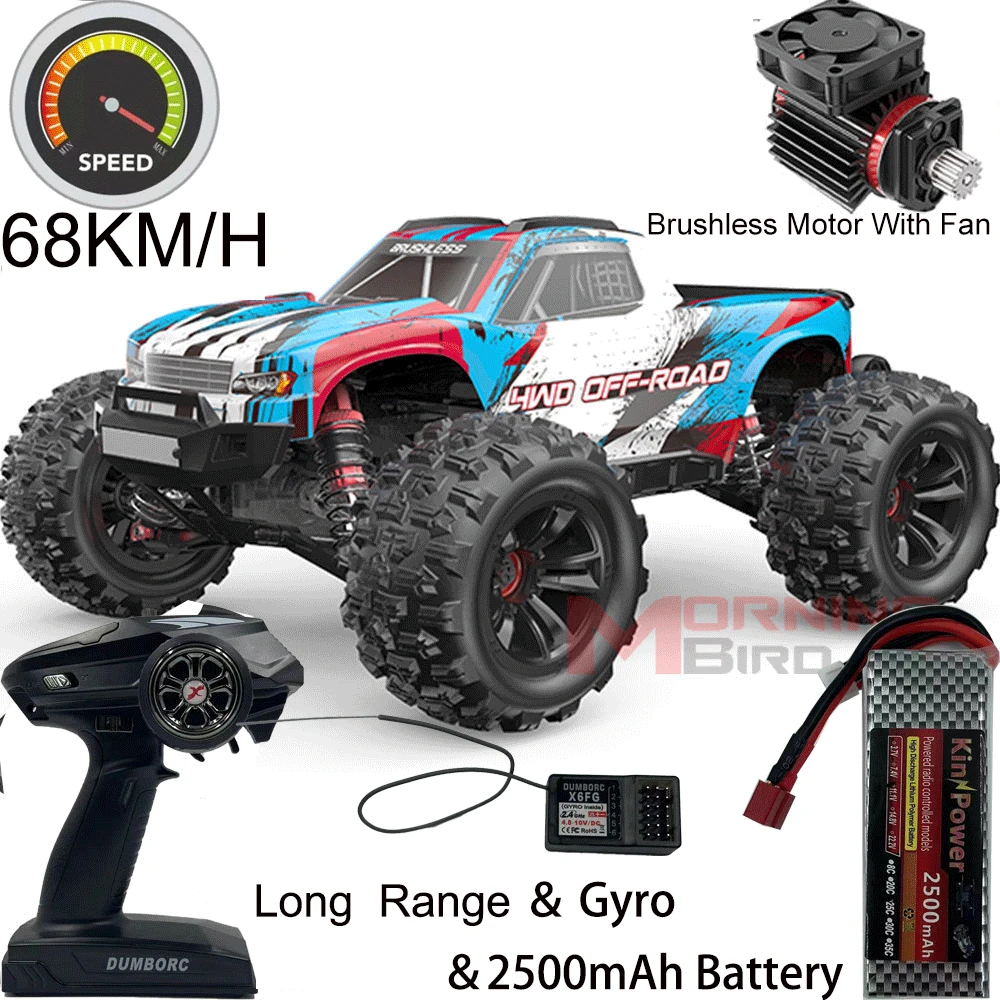 

MJX Hyper Go 16208 Updated Version Brushless 1/16 RC Car 2.4G Remote Control 4WD Offroad Race High Speed Electric Hobby Truck