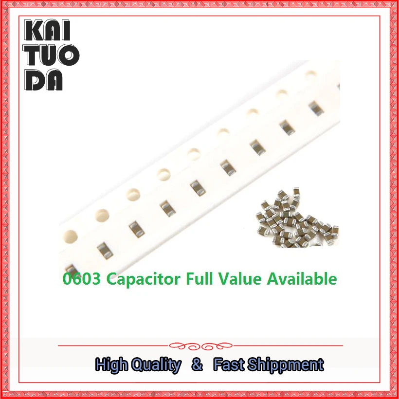 200PCS 0603 470NF SMD Capacitor 0.1/0.15/0.22/0.33/0.47UF 50V 104/154/224/334/474/105/225/K/M/Z 100NF 150NF 220NF 330NF 1/2.2UF
