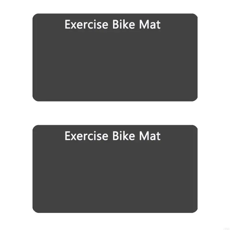 

2Pcs Gym Equipment Mat Indoor Floor Protector Pad Nonslip Elliptically Treadmill Mat for Men and Women Easy to Clean JOME