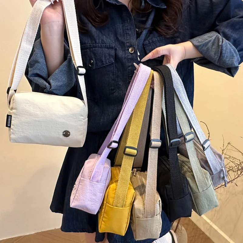 1PCS Women's Crossbody Bag Lightweight Crossbody Bag Japanese Style Workwear Shoulder Bag