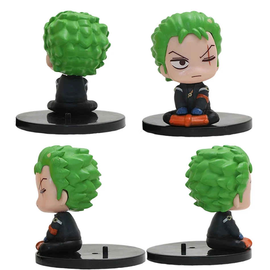 1-12 Stück Blindbox Anime One Piece Figur Luffy Roronoa Zoro 6cm Q-Version Actionfigur Niedliches Spielzeug Schreibtischdekoration Modell Geschenk – Detail 14