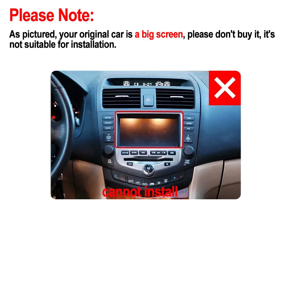 Android 14 For Honda Accord 7 2003-2008 9.7