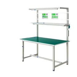 Anti-Static Workbench Workshop Single-Sided Iron Square Tube Operating Table