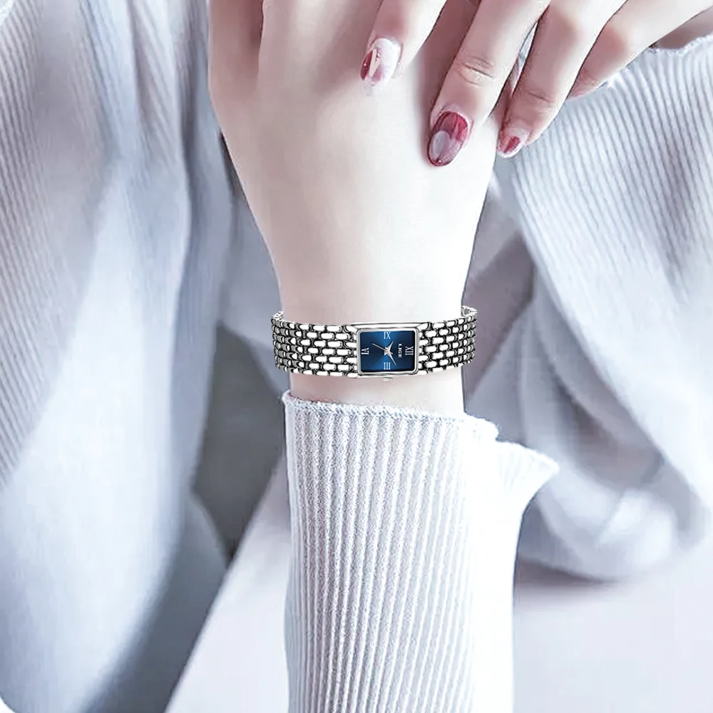 Nuevos relojes LIGE de cuarzo para mujer para parejas, reloj de negocios de acero inoxidable para hombres, reloj de regalo minimalista informal para mujeres, Pareja Regalo