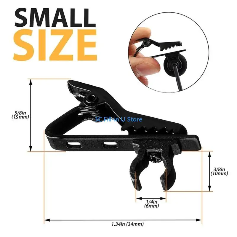 G8TA ОДИНГОВЫЕ МОСТ Клипы лабораторные микрофонные металлические зажимы для удержания микрофона лацката