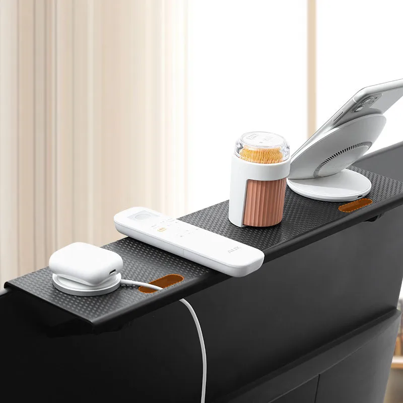 TV-Bildschirm-Ablagefach für den oberen Bildschirmbereich, Computer-Monitor-Ablage, TV-Medienbox-Router-Regal, Heim-Organizer – Detail 6