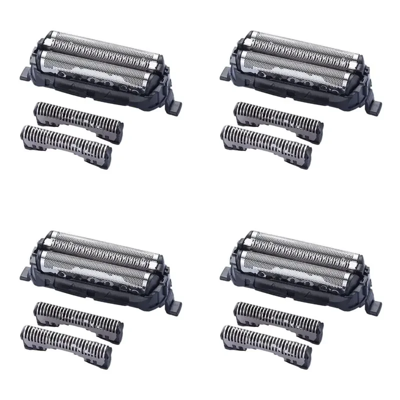 4X Shaver Replacement Inner Cutter & Foil For Panasonic ES9510 ES-9013 ES9087 ES9068 ES8101 ES8103 ES8109 Razor Head