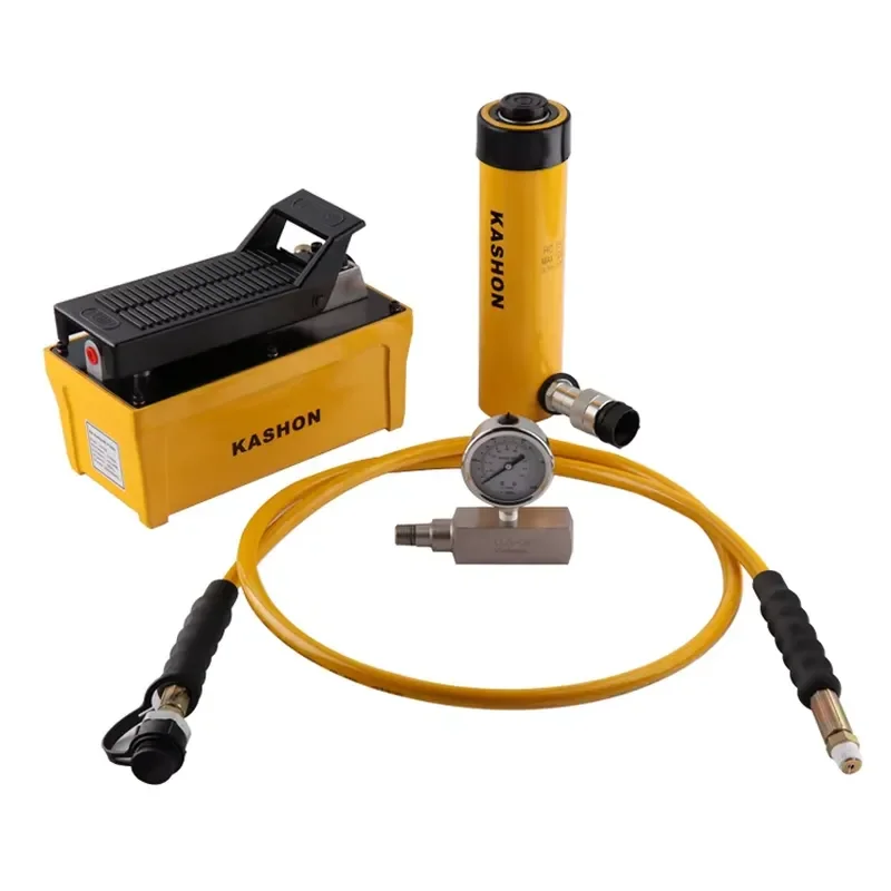 Enerpac 10ton 10000psi Mini Portable Hydraulic Foot Pump Pedal air Drive Control Operate with Cylinder Jack for Car Table