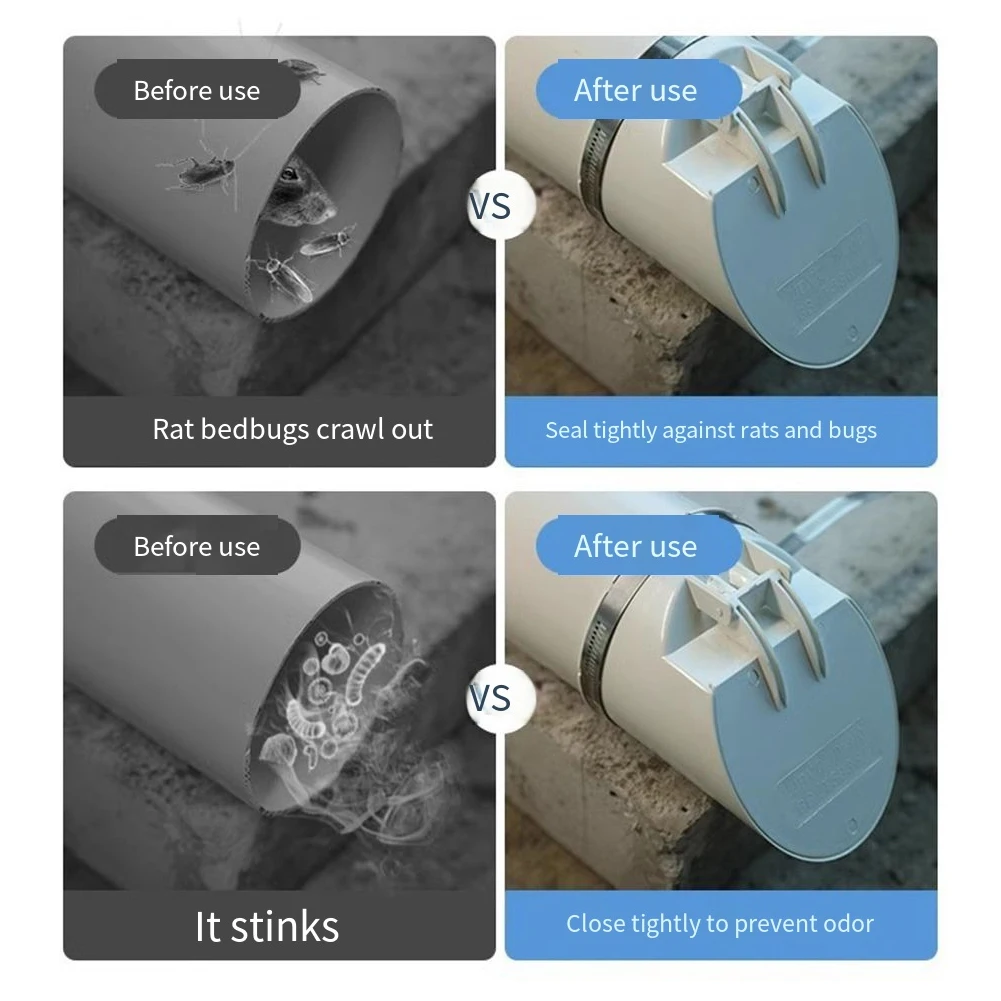 50/75/110/160 мм обратный клапан для сливной трубы, защита от утопления и насекомых, дренажная крышка для дождевой воды, фильтр, аксессуары для дома и ванной комнаты