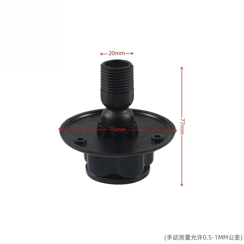 RV Water Fill Inlet Cap Built-in Check Valve Water Tank Hatch Cover Retrofit Accessories for Camper Caravan Yacht Marine