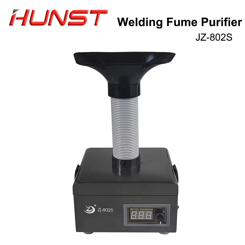 HUNST ZJ- 802 ZJ- 802S Welding Fume Extractor Air Dust Fume Purifier USB Fast Charger Industrial Phone PCB Soldering Repair Tool