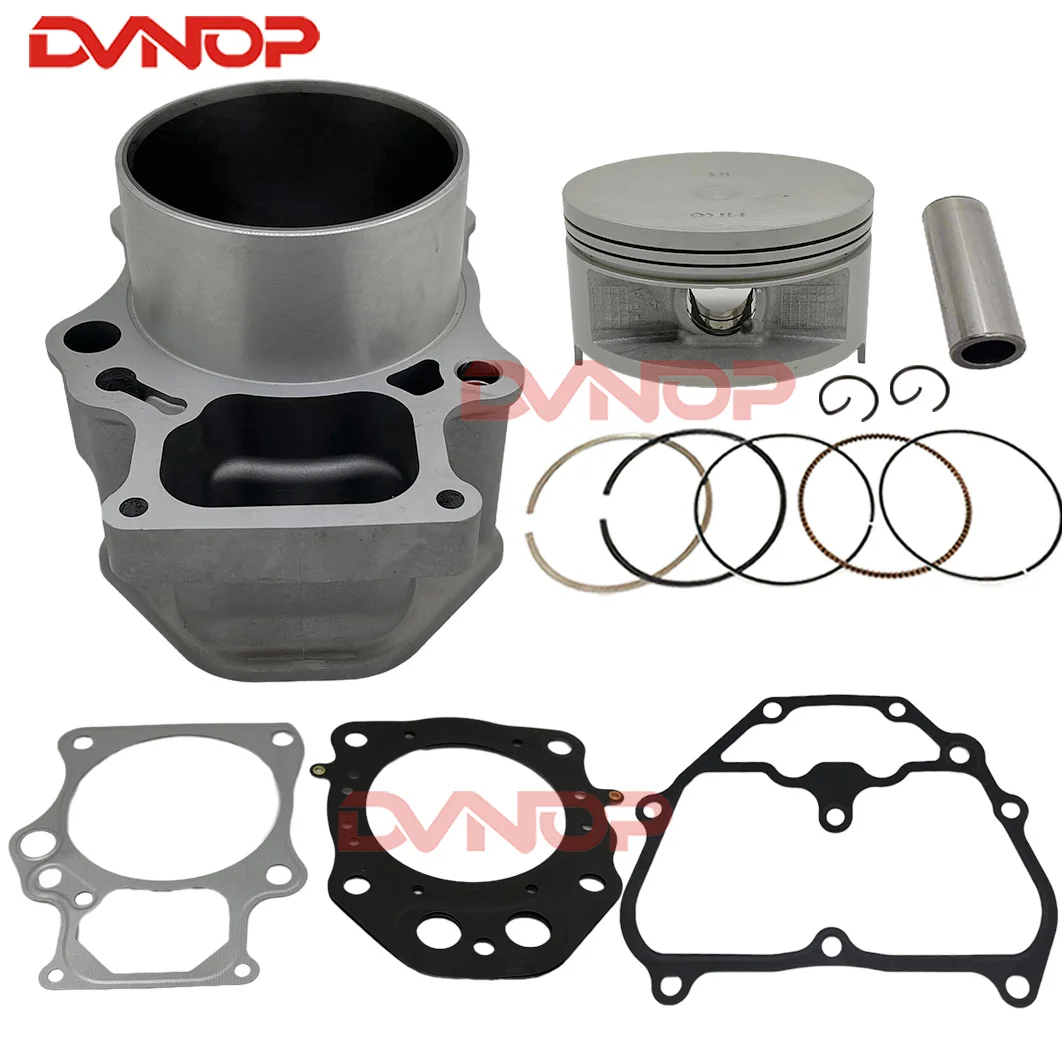 92mm Cylinder Head Jug Fit for Honda 12-19 TRX500 Foreman Rubicon 500 FPE FPM FE FM FA Piston Rings Gasket Top End Kit 475cc