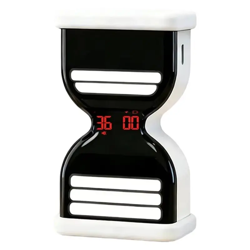 ABVG-Productivity Gravity Sensor Timer LED Display Positive/Countdown Flip Timer Dual Memory Cooking Study Rechargeable Timer