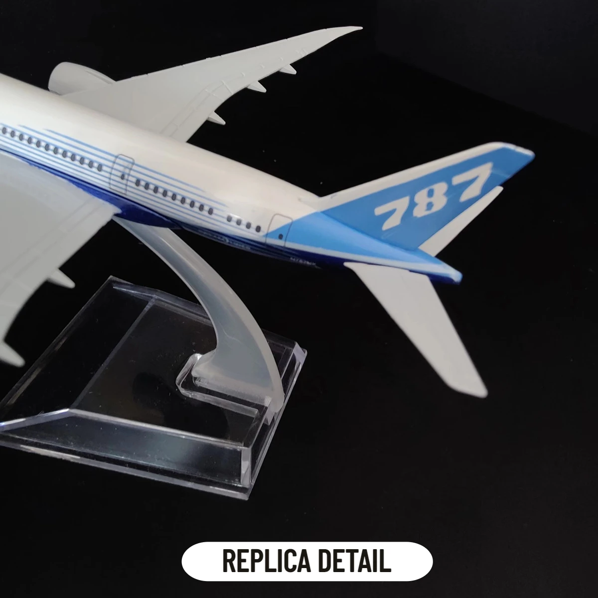 1:400 Metal Aircraft Model Replica Boeing NEO B787 Airplane Scale Miniature Art Decoration Diecast Aviation Collectible Toy Gift