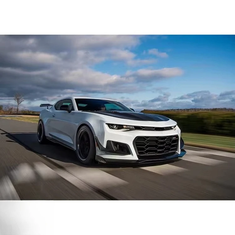 

Для Chevrolet Camaro 2016-2018 (5-е поколение) – Передний бампер в стиле STROVAN 1LE из PP/ABS, комплект для тюнинга кузова