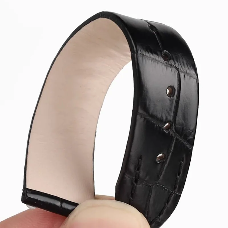 ل Pa-tek Phi-lippe PP وظيفة معقدة ساعة سلسلة 7140 حقيقية التمساح المرأة جلد التمساح حزام ساعة اليد 17x14mm