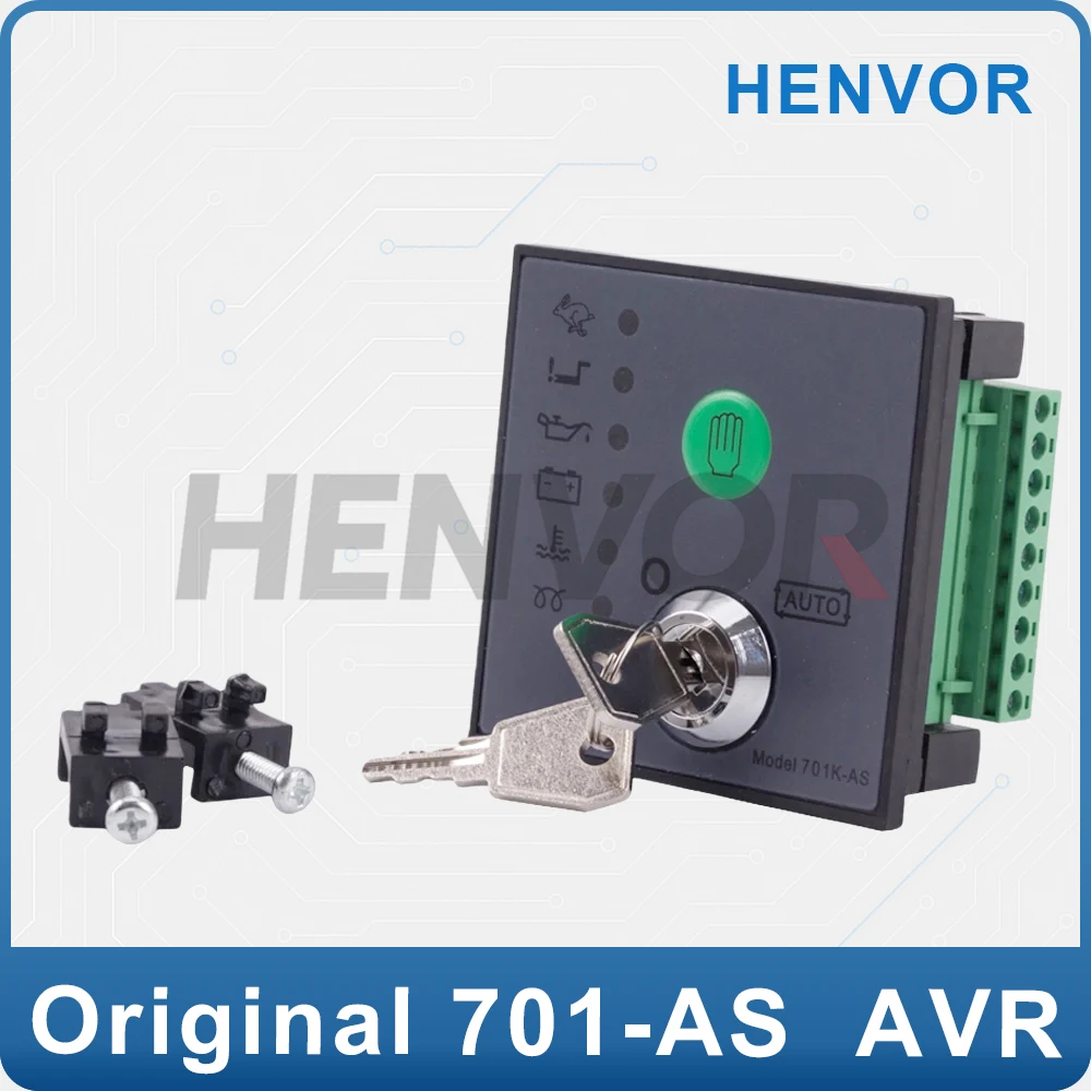 701K AS Key Start Generator Control Panel Module Genset Controller Board Kit Compatible With DSE701