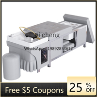 AB  Shampoo Chair Head Therapy Bed Water Circulation with Pedicure Shampoo Chair Barber Shop