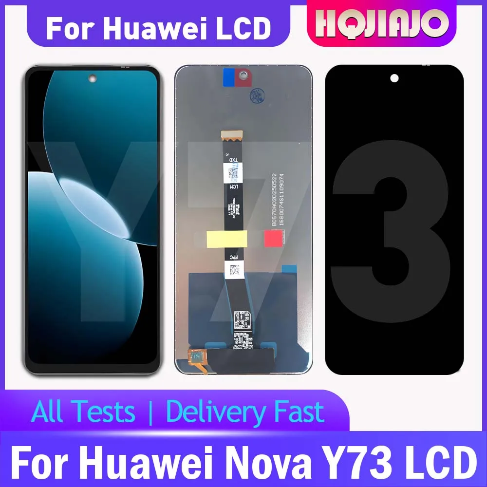 huawei-nova-y73-4g-lcdディスプレイタッチスクリーンデジタイザー667インチ高品質交換部品（mga-lx3モデル用）