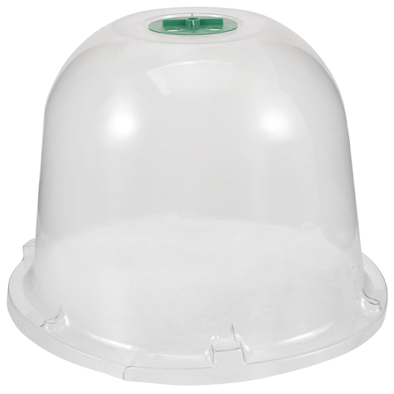 

Plastic Garden Dome Plant Cloche Nursery Protector Adjustable Air Vent Transparent Plant Cover Frost Protection for Vegetable