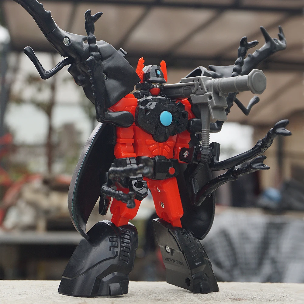 Micro mar profundo pangolim deformação inseto oceano robô hercules besouro transformável guerreiro quebra-cabeça modelo menino brinquedo presente