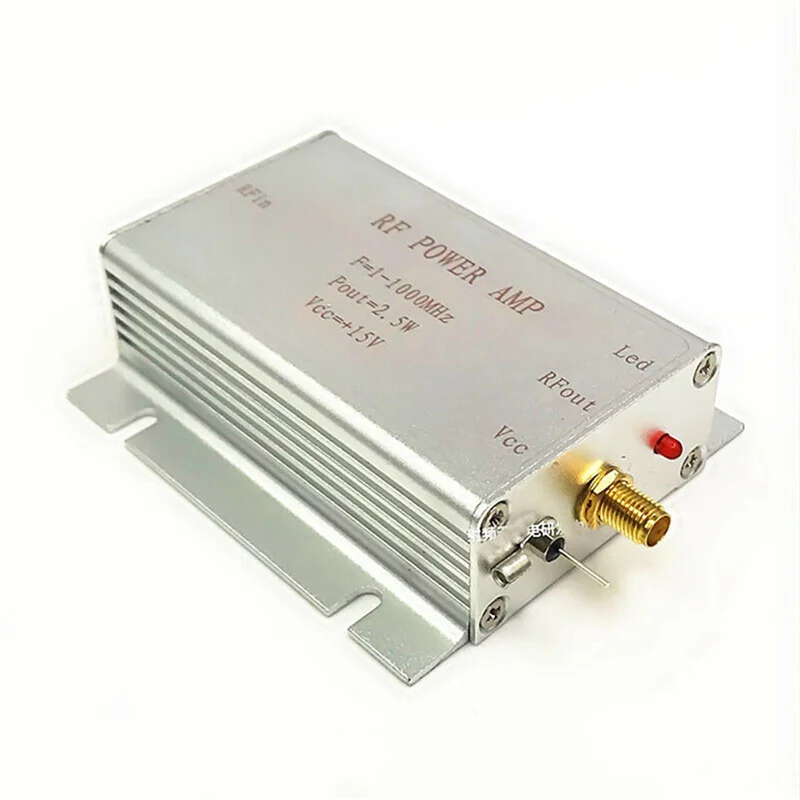 AS95-4X 1-1000Mhz 2.5W Rf Power Amplifier For  Fm Transmitter Vhf Uhf Rf Ham Radio