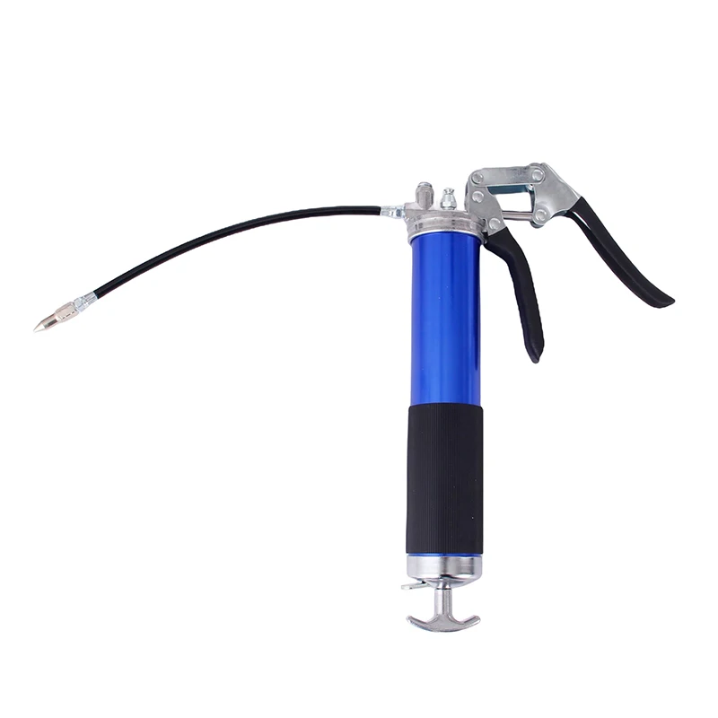 Heavy Duty Quick Release Grease Gun Set 400CC Lubrication Syringe Manual Grip Grease Gun Greasing Injection 6000PSI-7000PSI