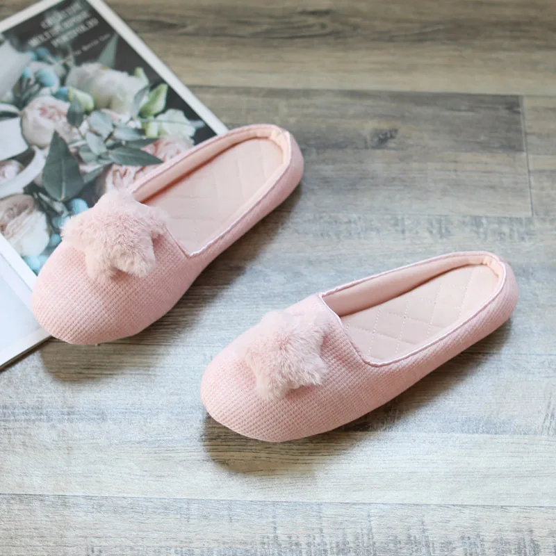 New Fashion Spring Summer Cute Women Slippers Cotton Home House Bedroom Indoor Women Shoes