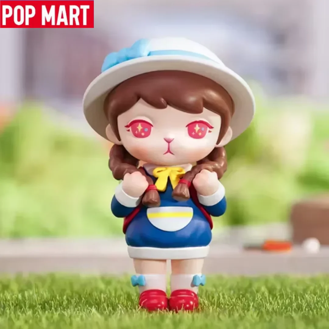 

POP MART Bunny School Campus Series слепая коробка Mystery Box Guess Bag игрушки куклы оригинальная аниме фигурка настольные украшения коллекция