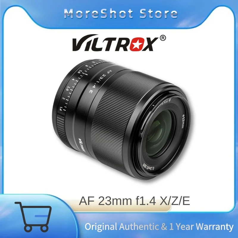 Viltrox 23 مللي متر F1.4 أسود APS-C AF عدسة فائقة واسعة الزاوية التركيز التلقائي لسوني E-Mount ZV-E10 a7 A6 نيكون Z فوجي X-Mount