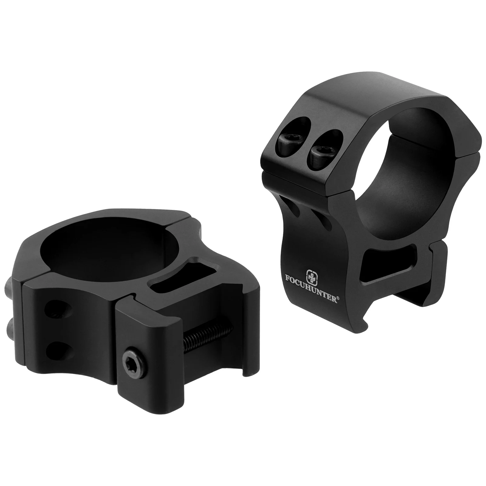 FOCUHUNTER Optics Tactical Scope Ring Mount 30mm Ring Diameter Medium Height 20mm Base Sight Mount